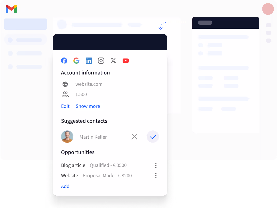 Salesflare | cEmail-integratie